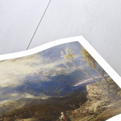 Christian Descending into the Valley of Humiliation, 1848 by Samuel Palmer