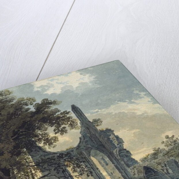 Byland Abbey, Yorkshire, c.1793 by Thomas Girtin