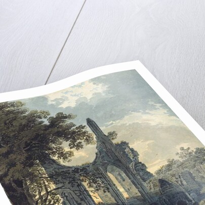 Byland Abbey, Yorkshire, c.1793 by Thomas Girtin