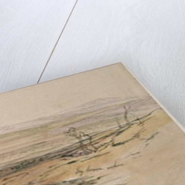 Baalbek from Lebanon, 1858 by Edward Lear