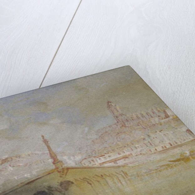 The Bridge at Blois: Fog Clearing, 1826 - 1830 by Joseph Mallord William Turner