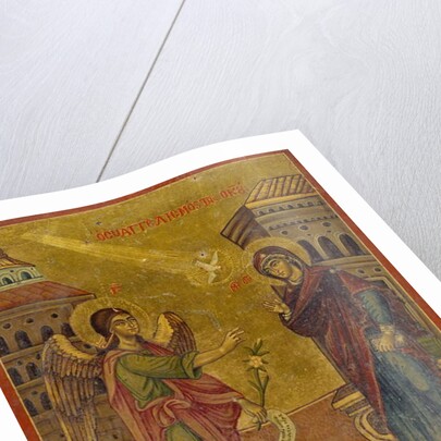 Icon of The Annunciation by John, 18th-19th century by School Greek