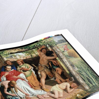 A converted British Family sheltering a Christian Missionary from the Persecution of the Druids, 1850 by William Holman Hunt