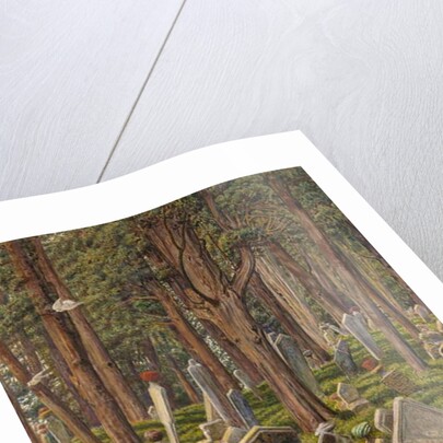 The Sleeping City: the Cemetery of Pera, Constantinople, 1856 - 1888 by William Holman Hunt