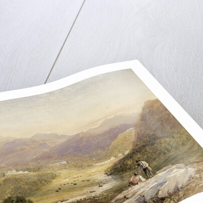 The Vale of Ffestiniog, Merionethshire by David Cox