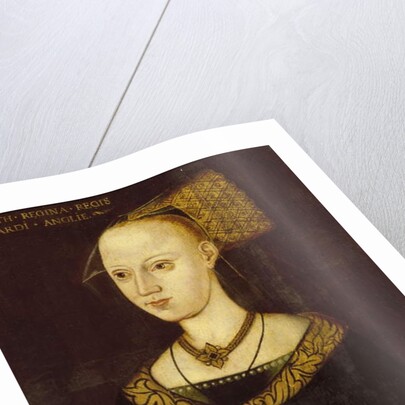Elizabeth Woodville, Queen of Edward IV, c.1500 by British School