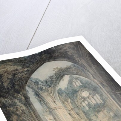 Transept of Tintern Abbey, Monmouthshire, c. 1794 by Joseph Mallord William Turner