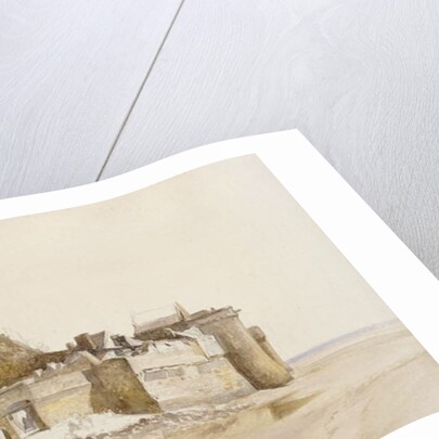 Mont St Michel: The Outer Gate, c. 1876 by Alfred William Hunt