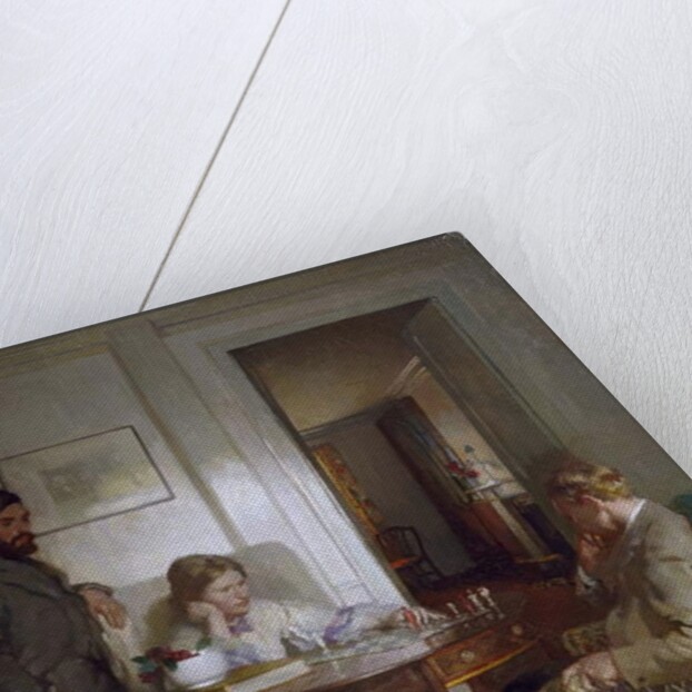 The Chess Players, pre 1902 by William Orpen