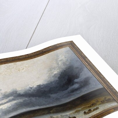 Landscape with Fishermen at the Mouth of a River by Georges Michel