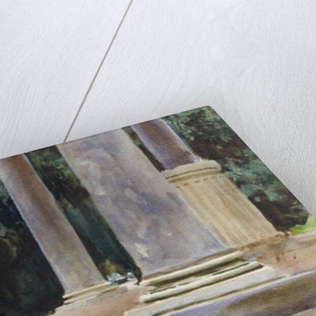 A View between the Columns of a Tempietto by John Singer Sargent
