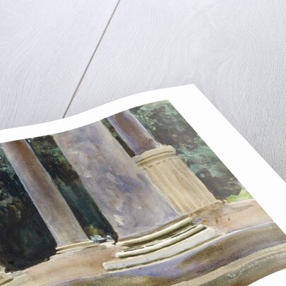 A View between the Columns of a Tempietto by John Singer Sargent