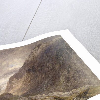 Pass of Llanberis, c.1853 by Alfred William Hunt