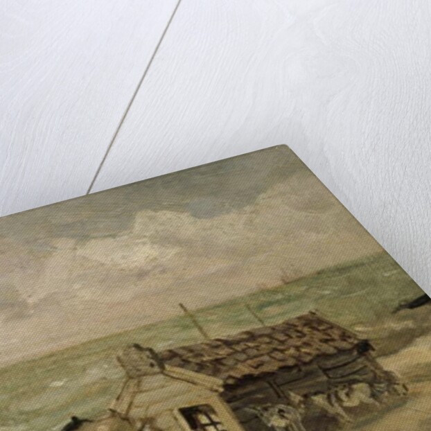 A Fisherman's Hut by the Sea by Thomas Churchyard