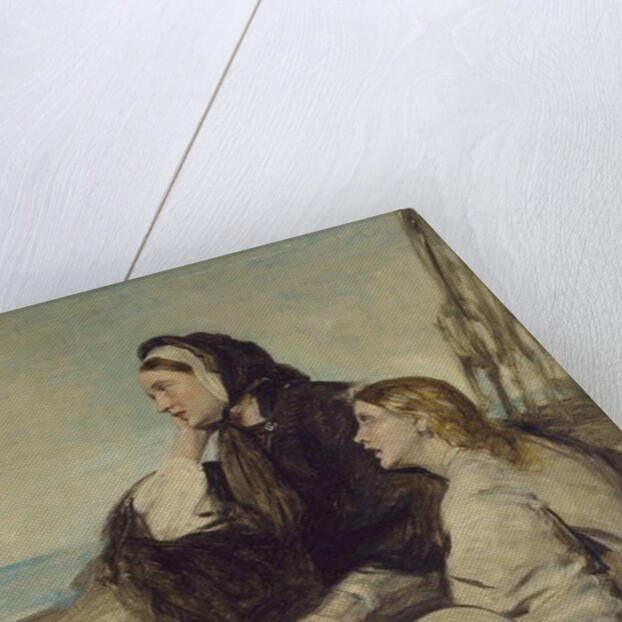 Two Women seated on Deck by Thomas Alexander Fergusson (attr.to) Graham