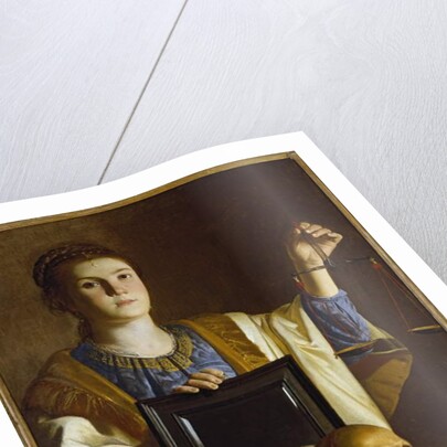 Truth presenting a Mirror to the Vanities of the World, c.1620-1630 by Northern European School