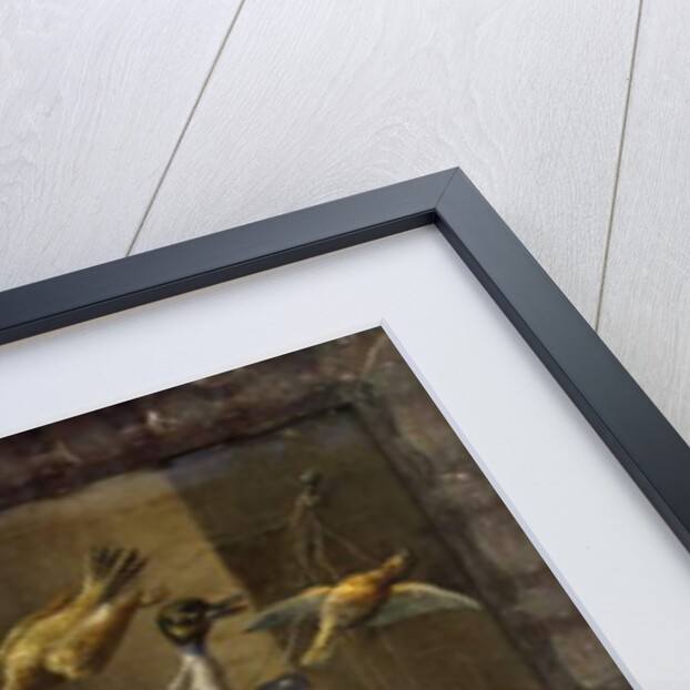 Decorative Still-Life Composition with Birds and Two Bats by Jan van the Elder Kessel