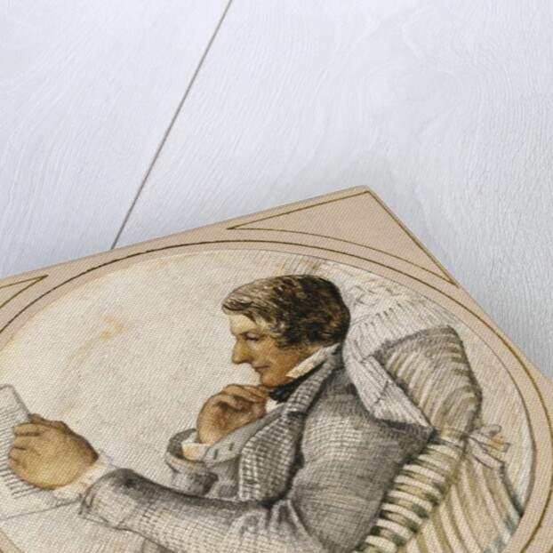 Portrait of Ford Madox Brown by John Everett Millais