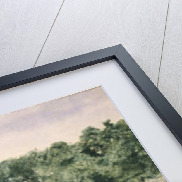 View of a Lake with Trees, 1857 by John William Inchbold