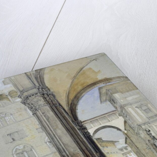 Florence: The Palazzo Vecchio and the Uffizi by John Frederick Lewis