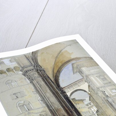 Florence: The Palazzo Vecchio and the Uffizi by John Frederick Lewis