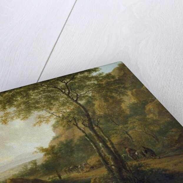 Italianate Landscape with Muleteers by Jan Both