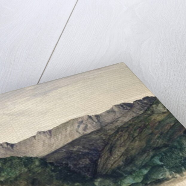 Study of a Distant Range of Mountains, 1860 by William Dyce