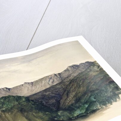 Study of a Distant Range of Mountains, 1860 by William Dyce
