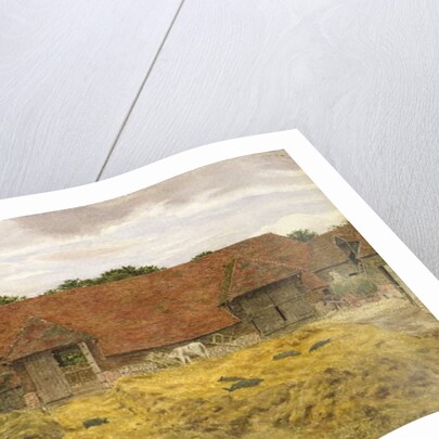 Red Barn at Whitchurch, 1868 by George Price Boyce