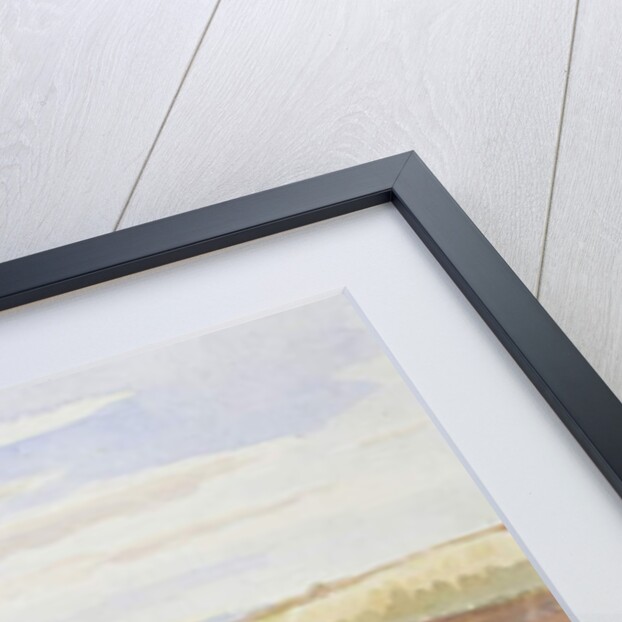 Study of a landscape with a ploughed field, Eragny-sur-Epte, c. 1886 - 1890 by Camille Pissarro