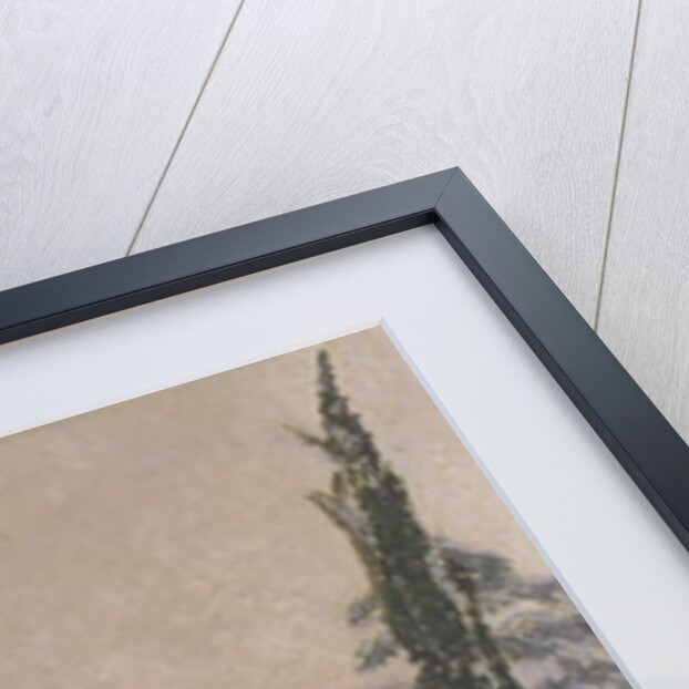 East Knoyle Church: Snow, 1917 by Lucien Pissarro