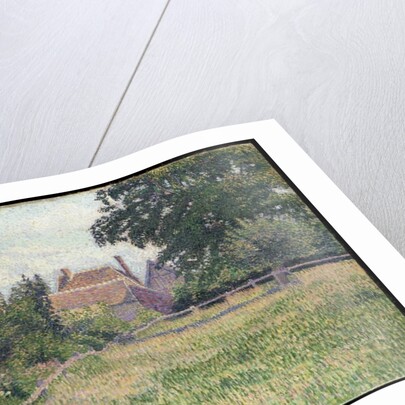 La Maison de la Sourde, Éragny, 1886 by Lucien Pissarro