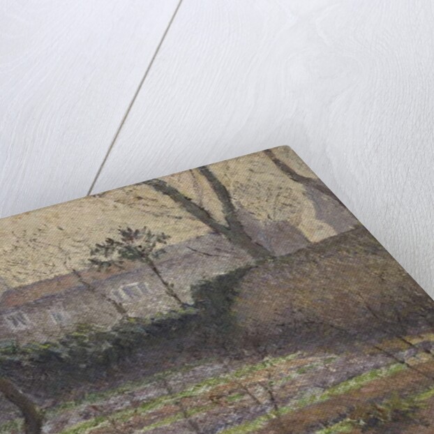 Hoar Frost, Chiswick, 1906 by Lucien Pissarro