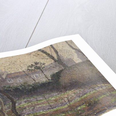 Hoar Frost, Chiswick, 1906 by Lucien Pissarro