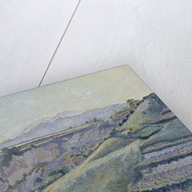 La Nouvelle Route, Cotignac, 1937 by Lucien Pissarro