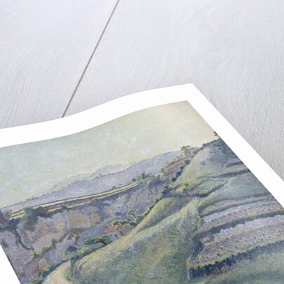 La Nouvelle Route, Cotignac, 1937 by Lucien Pissarro