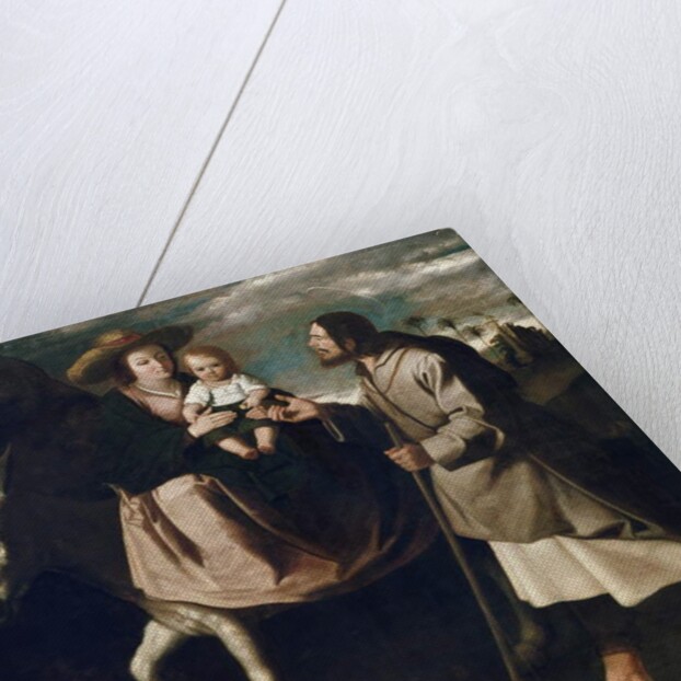 The Flight into Egypt by Francisco de Zurbaran
