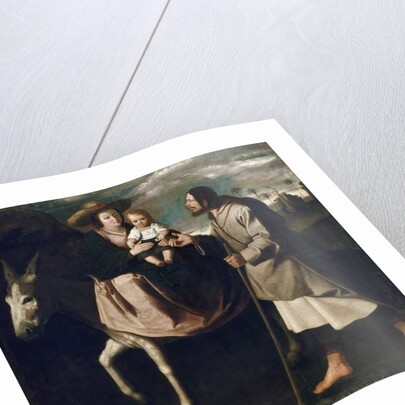 The Flight into Egypt by Francisco de Zurbaran