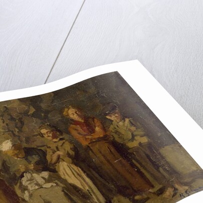 Cave Dwellers, Dieppe, 1907 by Harold Gilman