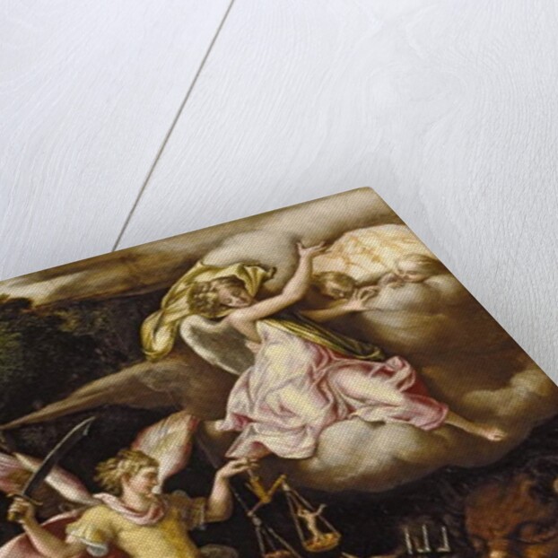 St Michael subduing Satan and weighing the Souls of the Dead, c. 1540 - 1549 by Lelio Orsi da Novellara