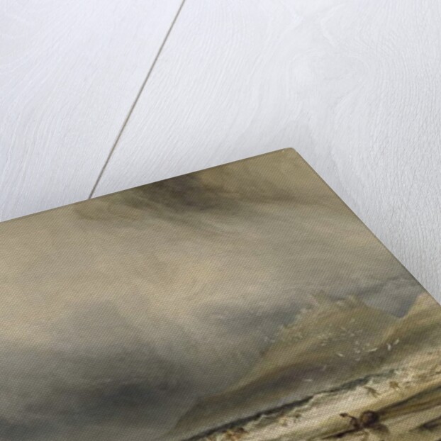 Bambourough Castle, 1852 by Anthony Vandyke Copley Fielding