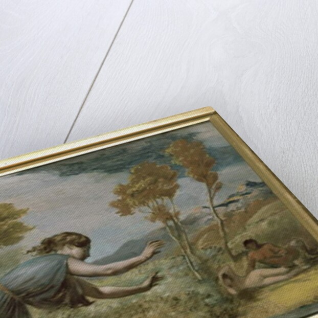 Psyche at the Stream by Edward Calvert