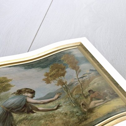 Psyche at the Stream by Edward Calvert