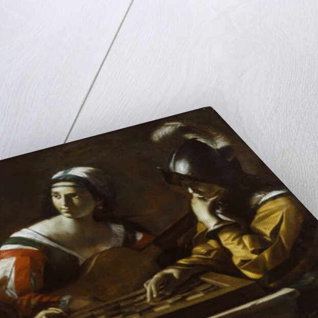 The Game of Draughts, 1630s by Mattia Preti