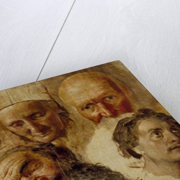 Study of Heads, c. 1830 by Aleksandr Andreevich Ivanov