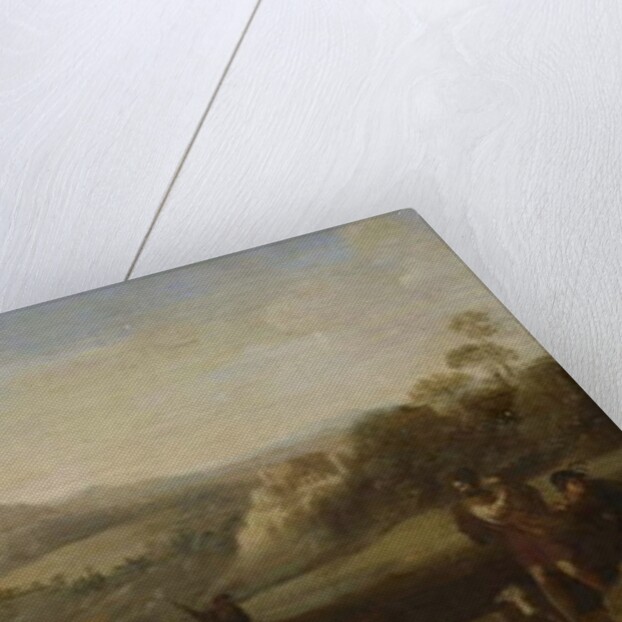 Shepherds in the Campagna, 1620-67 by Cornelis van Poelenburgh or Poelenburch