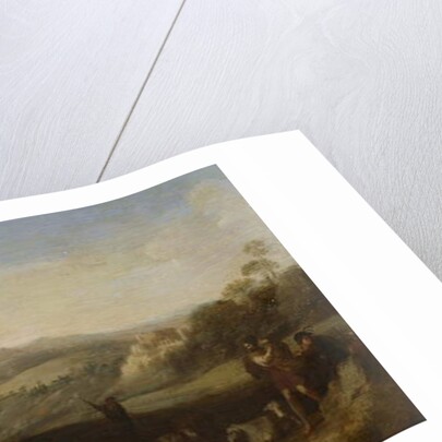 Shepherds in the Campagna, 1620-67 by Cornelis van Poelenburgh or Poelenburch