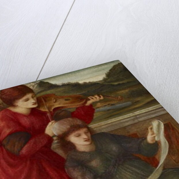 Music, 1877 by Edward Coley Burne-Jones