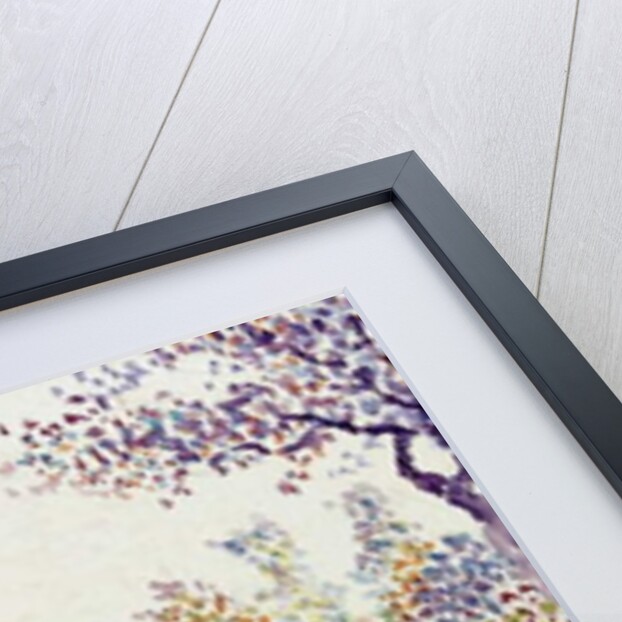 Road near Eragny, 1886 by Lucien Pissarro