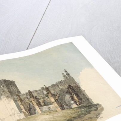 The Ruined Abbey at Haddington, c. 1794 by Joseph Mallord William Turner